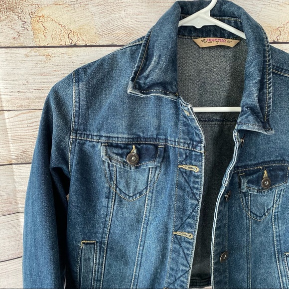 Highway Jeans | Blue denim jean jacket - Picture 3 of 6